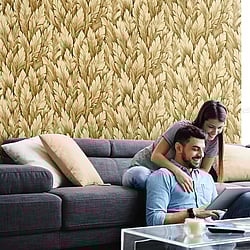 Galerie Wallcoverings Product Code: 26711 - Tropical Wallpaper Collection Galerie Wallcoverings Product Code 26711 - Tropical Wallpaper Collection - Peanut Colours - Samoa Design