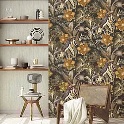 Galerie Wallcoverings Product Code: 26713 - Tropical Wallpaper Collection Galerie Wallcoverings Product Code 26713 - Tropical Wallpaper Collection - Pear Colours - Tuvalu Design