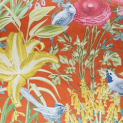 Galerie Wallcoverings Product Code: 26732 - Tropical Wallpaper Collection Galerie Wallcoverings Product Code 26732 - Tropical Wallpaper Collection - Red Apple Colours - Moorea Design