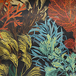 Galerie Wallcoverings Product Code: 26737 - Tropical Wallpaper Collection Galerie Wallcoverings Product Code 26737 - Tropical Wallpaper Collection - Blackberry Colours - Bora Bora Design