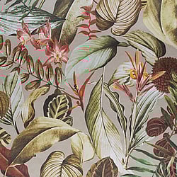 Galerie Wallcoverings Product Code: 26738 - Tropical Wallpaper Collection Galerie Wallcoverings Product Code 26738 - Tropical Wallpaper Collection - Peanut Colours - Kiribati Design