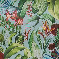 Galerie Wallcoverings Product Code: 26741 - Tropical Wallpaper Collection Galerie Wallcoverings Product Code 26741 - Tropical Wallpaper Collection - Blue Banana Colours - Kiribati Design