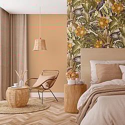 Galerie Wallcoverings Product Code: 26748 - Tropical Wallpaper Collection Galerie Wallcoverings Product Code 26748 - Tropical Wallpaper Collection - Peanut Colours - Palau Design