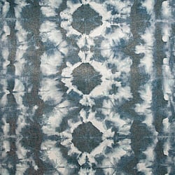 Galerie Wallcoverings Product Code: 26791 - Crafted Wallpaper Collection Galerie Wallcoverings Product Code 26791 - Crafted Wallpaper Collection - Blue White Gold Colours - Batik Design