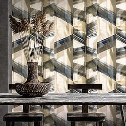 Galerie Wallcoverings Product Code: 26794 - Crafted Wallpaper Collection Galerie Wallcoverings Product Code 26794 - Crafted Wallpaper Collection - Brown Taupe Gold Grey Black White Colours - Glaze Design