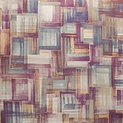 Galerie Wallcoverings Product Code: 26802 - Crafted Wallpaper Collection Galerie Wallcoverings Product Code 26802 - Crafted Wallpaper Collection - Pink Blue Gold Bronze Green White Colours - Brush Design