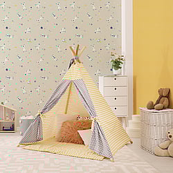Galerie Wallcoverings Product Code: 26807 - Great Kids Wallpaper Collection Galerie Wallcoverings Product Code 26807 - Great Kids Wallpaper Collection - Mini Dots Design