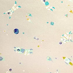 Galerie Wallcoverings Product Code: 26831 - Great Kids Wallpaper Collection Galerie Wallcoverings Product Code 26831 - Great Kids Wallpaper Collection - Super Space Design