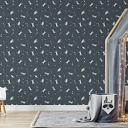 Galerie Wallcoverings Product Code: 26833 - Great Kids Wallpaper Collection Galerie Wallcoverings Product Code 26833 - Great Kids Wallpaper Collection - Super Space Design