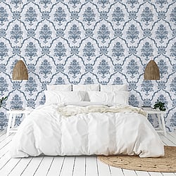 Galerie Wallcoverings Product Code: 26859 - Azulejo Wallpaper Collection Galerie Wallcoverings Product Code 26859 - Azulejo Wallpaper Collection - Porto Design