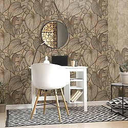 Galerie Wallcoverings Product Code: 26937 - Julie Feels Home Wallpaper Collection Galerie Wallcoverings Product Code 26937 - Julie Feels Home Wallpaper Collection - Monstera Design