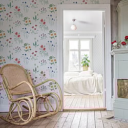 Galerie Wallcoverings Product Code: 27023 - Morgongava Wallpaper Collection Galerie Wallcoverings Product Code 27023 - Morgongava Wallpaper Collection - Grey, Red, Green, Blue, Yellow, Purple Colours - Maj Design