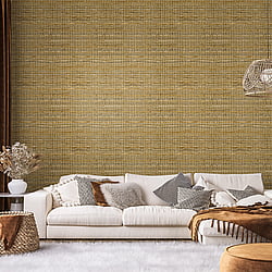 Galerie Wallcoverings Product Code: 27101 - Pepper Wallpaper Collection Galerie Wallcoverings Product Code 27101 - Pepper Wallpaper Collection - Curry Colours - Wild Grass Design
