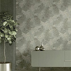 Galerie Wallcoverings Product Code: 28815 - Italian Style Wallpaper Collection Galerie Wallcoverings Product Code 28815 - Italian Style Wallpaper Collection - Green Colours - PALMA THEMA Design
