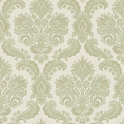 Galerie Wallcoverings Product Code: 28825 - Italian Style Wallpaper Collection Galerie Wallcoverings Product Code 28825 - Italian Style Wallpaper Collection - Green Colours - DAMASCO CAIRO Design