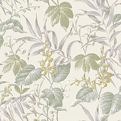 Galerie Wallcoverings Product Code: 28855 - Italian Style Wallpaper Collection Galerie Wallcoverings Product Code 28855 - Italian Style Wallpaper Collection - Green Colours - FIORE THEMA Design