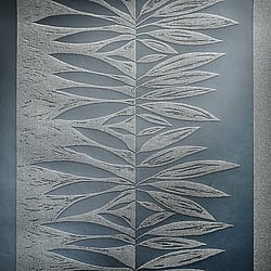 Galerie Wallcoverings Product Code: 30018 - Slow Living Wallpaper Collection Galerie Wallcoverings Product Code 30018 - Slow Living Wallpaper Collection - Blue Silver Colours - Passion Night Blue Design