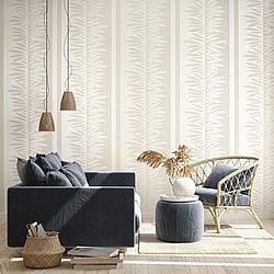 Galerie Wallcoverings Product Code: 30021 - Slow Living Wallpaper Collection Galerie Wallcoverings Product Code 30021 - Slow Living Wallpaper Collection - Linen White Colours - Passion Linen White Design