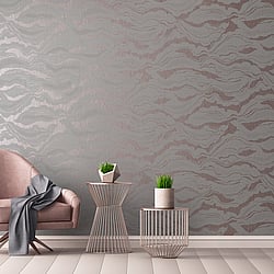 Galerie Wallcoverings Product Code: 30025 - Slow Living Wallpaper Collection Galerie Wallcoverings Product Code 30025 - Slow Living Wallpaper Collection - Grey Lilac Pink Colours - Reflection Dusty Lilac Design