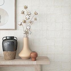 Galerie Wallcoverings Product Code: 30416 - Eden Wallpaper Collection Galerie Wallcoverings Product Code 30416 - Eden Wallpaper Collection - Cream Colours - Textured Tile Design