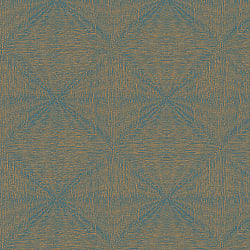 Galerie Wallcoverings Product Code: 30832 - Montego Wallpaper Collection Galerie Wallcoverings Product Code 30832 - Montego Wallpaper Collection - Turquoise Gold Colours - Metallic Geometric Design