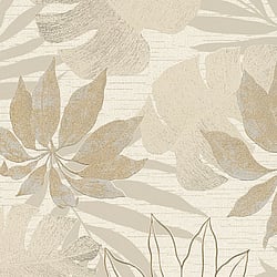 Galerie Wallcoverings Product Code: 31602 - The New Design Book Wallpaper Collection Galerie Wallcoverings Product Code 31602 - The New Design Book Wallpaper Collection - Beige Colours - Tropical Leaves Design