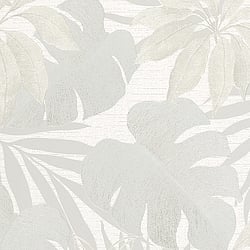 Galerie Wallcoverings Product Code: 31603 - Avalon Wallpaper Collection Galerie Wallcoverings Product Code 31603 - Avalon Wallpaper Collection - Grey Beige Colours - Tropical Leaves Design