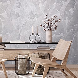Galerie Wallcoverings Product Code: 31623 - The New Design Book Wallpaper Collection Galerie Wallcoverings Product Code 31623 - The New Design Book Wallpaper Collection - white grey Colours - Floral Design