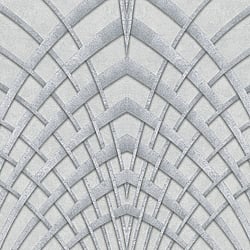 Galerie Wallcoverings Product Code: 32253 - Avalon Wallpaper Collection Galerie Wallcoverings Product Code 32253 - Avalon Wallpaper Collection - Grey Silver Colours - Art Deco Design