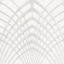 Galerie Wallcoverings Product Code: 32277 - Avalon Wallpaper Collection Galerie Wallcoverings Product Code 32277 - Avalon Wallpaper Collection - White Grey Pearl Colours - Art Deco Design