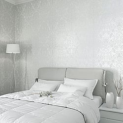 Galerie Wallcoverings Product Code: 32601 - City Glam Wallpaper Collection Galerie Wallcoverings Product Code 32601 - City Glam Wallpaper Collection - White Colours - Floral Damask Design