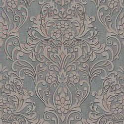 Galerie Wallcoverings Product Code: 32604 - The New Design Book Wallpaper Collection Galerie Wallcoverings Product Code 32604 - The New Design Book Wallpaper Collection - Rose Gold Grey Colours - Floral Damask Design