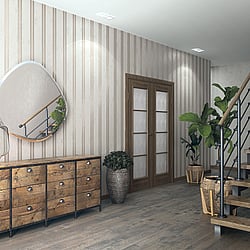 Galerie Wallcoverings Product Code: 32636 - City Glam Wallpaper Collection Galerie Wallcoverings Product Code 32636 - City Glam Wallpaper Collection - Beige Colours - Mixed Stripe Design
