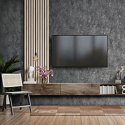 Galerie Wallcoverings Product Code: 32638 - Urban Textures Wallpaper Collection Galerie Wallcoverings Product Code 32638 - Urban Textures Wallpaper Collection - Black Colours - Plain Design