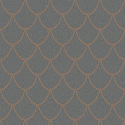 Galerie Wallcoverings Product Code: 32721 - The New Design Book Wallpaper Collection Galerie Wallcoverings Product Code 32721 - The New Design Book Wallpaper Collection - Dark Grey Rose Gold Colours - Arch Design