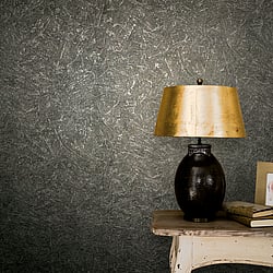 Galerie Wallcoverings Product Code: 32818 - Perfecto 2 Wallpaper Collection Galerie Wallcoverings Product Code 32818 - Perfecto 2 Wallpaper Collection - Black Colours - Scratched Texture Design