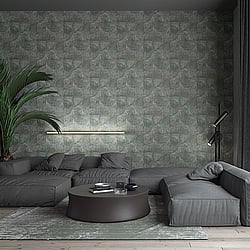 Galerie Wallcoverings Product Code: 32823 - Perfecto 2 Wallpaper Collection Galerie Wallcoverings Product Code 32823 - Perfecto 2 Wallpaper Collection - Grey Colours - Rustic Circle Design