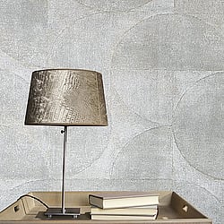 Galerie Wallcoverings Product Code: 32824 - Perfecto 2 Wallpaper Collection Galerie Wallcoverings Product Code 32824 - Perfecto 2 Wallpaper Collection - White Colours - Rustic Circle Design