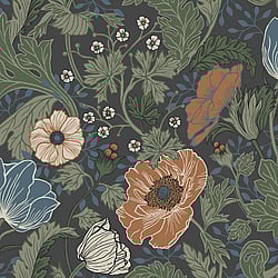 Galerie Wallcoverings Product Code: 33003 - Apelviken Wallpaper Collection Galerie Wallcoverings Product Code 33003 - Apelviken Wallpaper Collection - Blue Green White Yellow Colours - Anemone Design