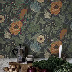 Galerie Wallcoverings Product Code: 33003 - Apelviken Wallpaper Collection Galerie Wallcoverings Product Code 33003 - Apelviken Wallpaper Collection - Blue Green White Yellow Colours - Anemone Design