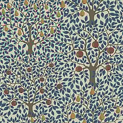 Galerie Wallcoverings Product Code: 33013 - Apelviken Wallpaper Collection Galerie Wallcoverings Product Code 33013 - Apelviken Wallpaper Collection - Blue Colours - Apples and Pears Design
