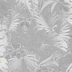 Galerie Wallcoverings Product Code: 33301 - Eden Wallpaper Collection Galerie Wallcoverings Product Code 33301 - Eden Wallpaper Collection - Metallic Jungle Leaves Design
