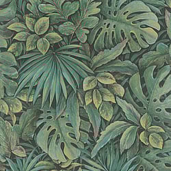 Galerie Wallcoverings Product Code: 33304 - Eden Wallpaper Collection Galerie Wallcoverings Product Code 33304 - Eden Wallpaper Collection - Jungle Leaves Design