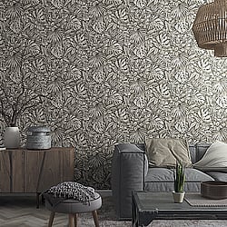 Galerie Wallcoverings Product Code: 33305 - Eden Wallpaper Collection Galerie Wallcoverings Product Code 33305 - Eden Wallpaper Collection - Jungle Leaves Design