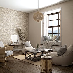 Galerie Wallcoverings Product Code: 33307 - Eden Wallpaper Collection Galerie Wallcoverings Product Code 33307 - Eden Wallpaper Collection - Jungle Leaves Design