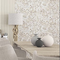 Galerie Wallcoverings Product Code: 33951 - Eden Wallpaper Collection Galerie Wallcoverings Product Code 33951 - Eden Wallpaper Collection - Floral Texture Design