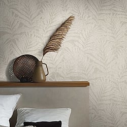 Galerie Wallcoverings Product Code: 34004 - The New Design Book Wallpaper Collection Galerie Wallcoverings Product Code 34004 - The New Design Book Wallpaper Collection - Greige Colours - Botanical leaves design Design