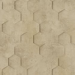 Galerie Wallcoverings Product Code: 34163 - The New Design Book Wallpaper Collection Galerie Wallcoverings Product Code 34163 - The New Design Book Wallpaper Collection - Brown Colours - 3D Geometric Hexagon Design