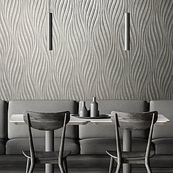 Galerie Wallcoverings Product Code: 34261 - Urban Textures Wallpaper Collection Galerie Wallcoverings Product Code 34261 - Urban Textures Wallpaper Collection - Grey Colours - Wave Design