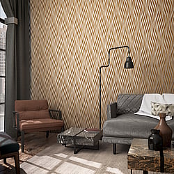 Galerie Wallcoverings Product Code: 34262 - Urban Textures Wallpaper Collection Galerie Wallcoverings Product Code 34262 - Urban Textures Wallpaper Collection - Brown Colours - Wave Design